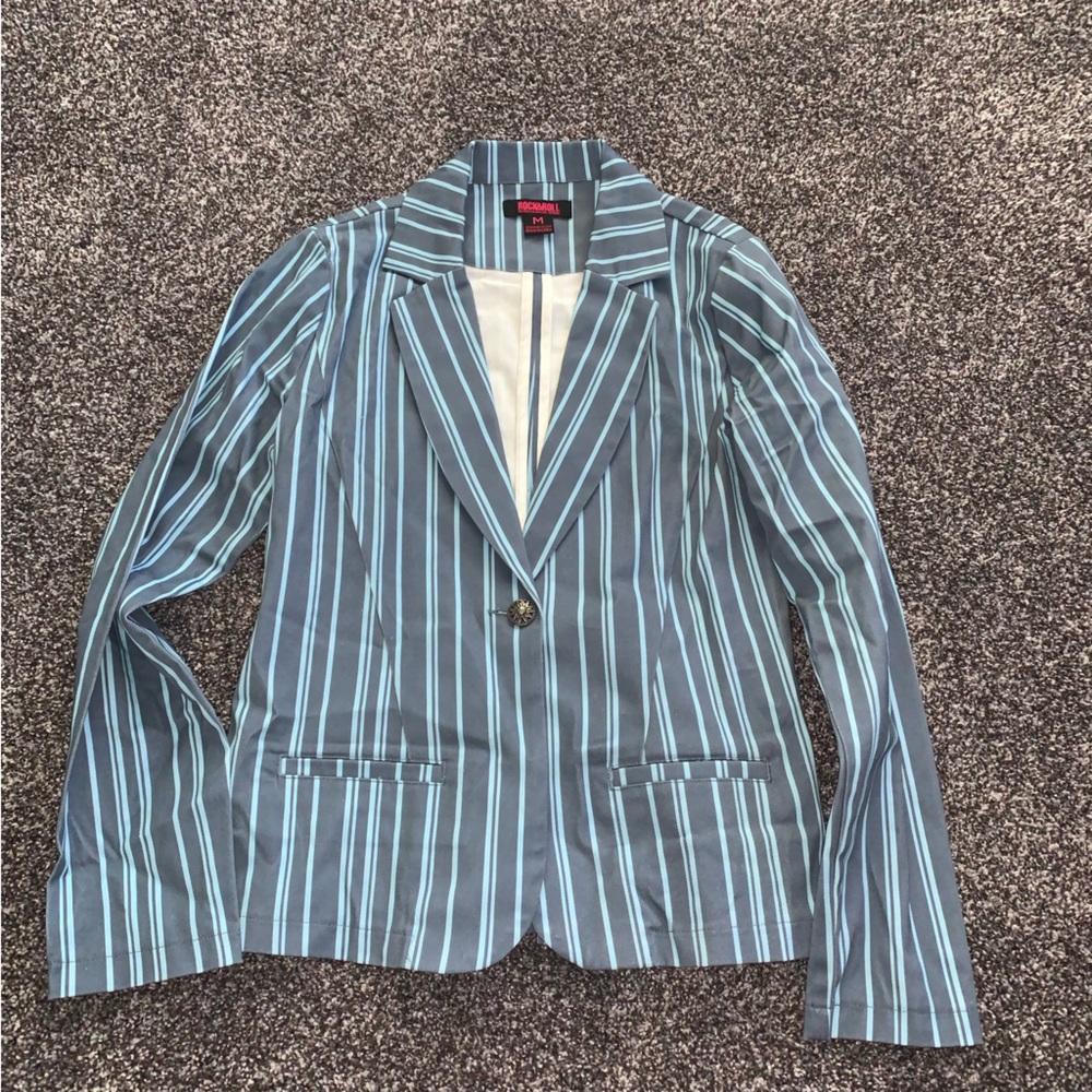 Rock & Roll Striped Blazer